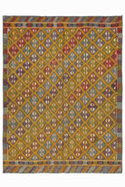 Handmade Vintage Area Kilim Rug