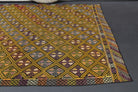 Authentic Anatolian vintage kilim rug (1960s) with oriental design – one-of-a-kind at Fame Rugs