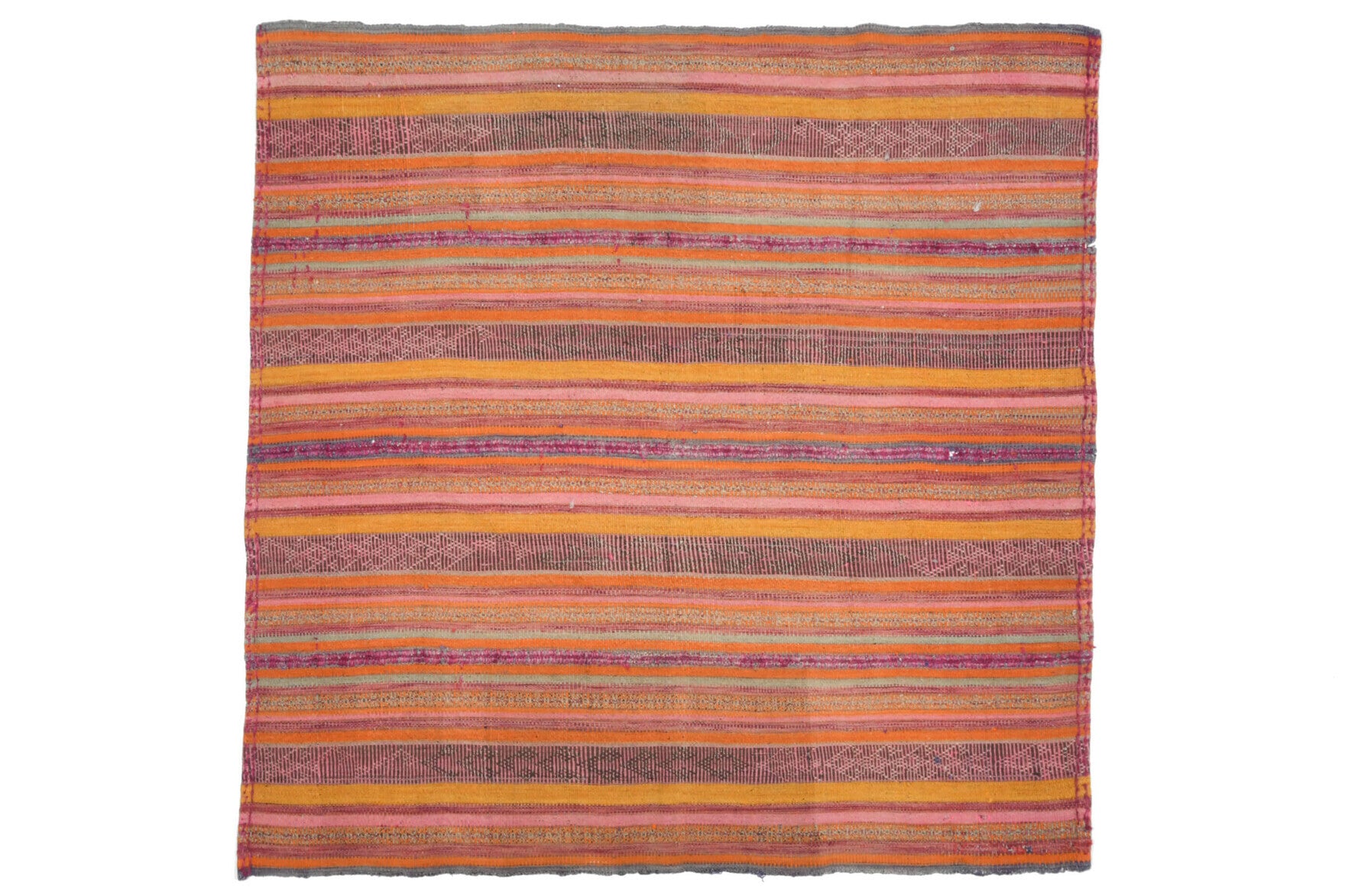 Handmade Vintage Square Area Rugs