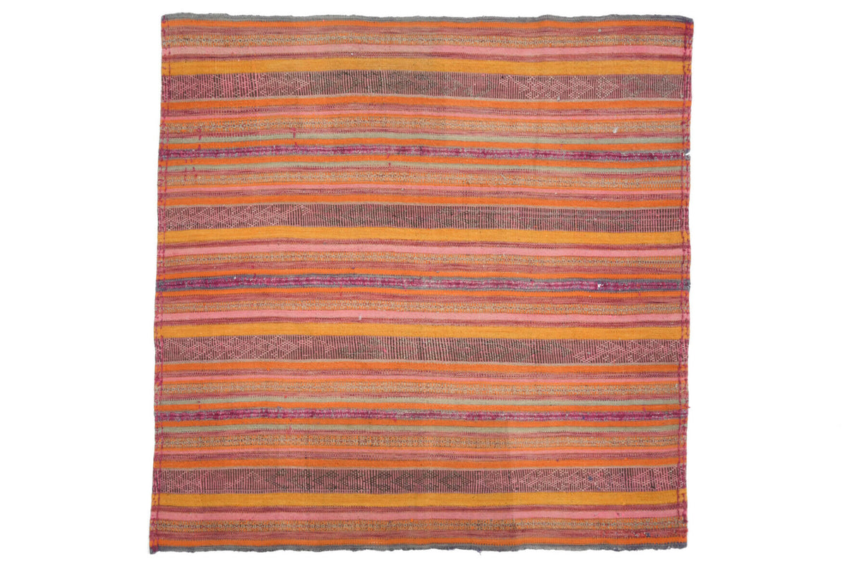 Handmade Vintage Square Area Rugs