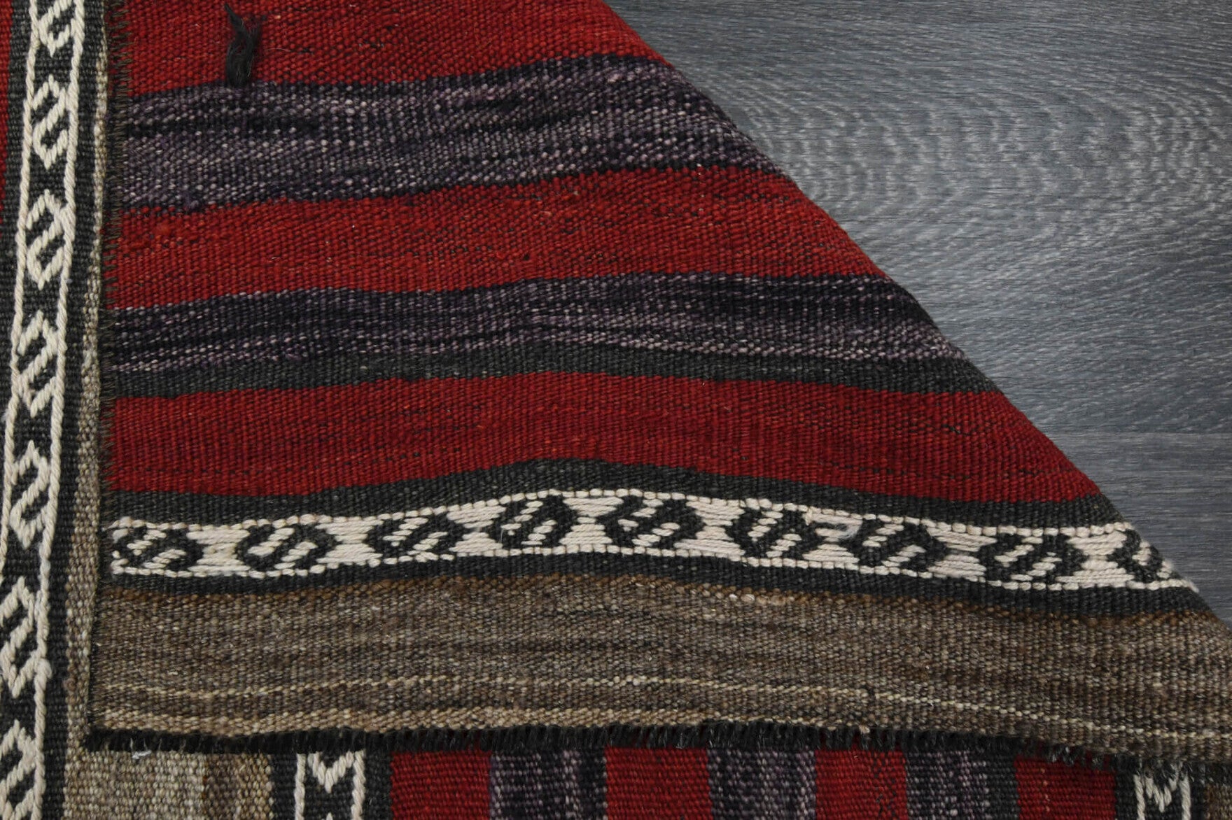 125x205 cm vintage Anatolian kilim rug – Safirdil, flatweave, wool