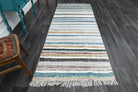 Handmade Vintage Kilim Runner Rug