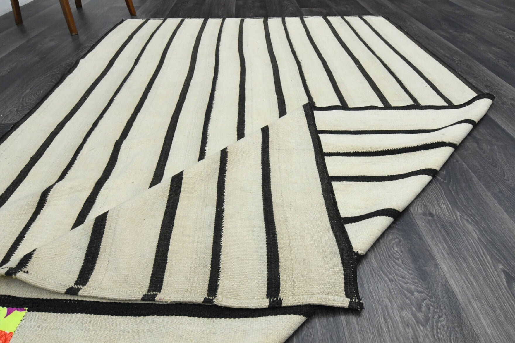 149x237 cm vintage Anatolian kilim rug – Humaperver, flatweave, wool