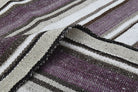 Authentic Anatolian vintage kilim rug (1960s) with striped design – one-of-a-kind at Fame Rugs