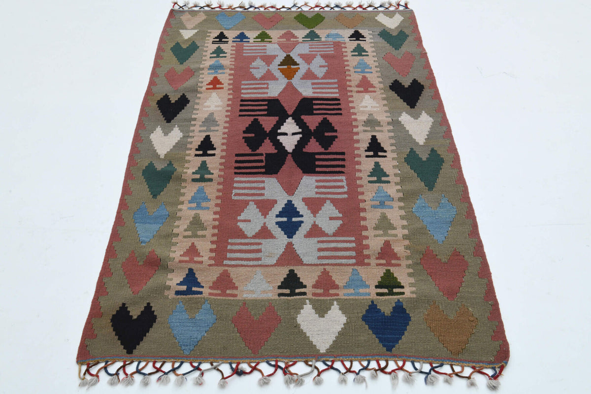 Handmade Vintage Area Rug