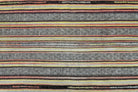 Handwoven flatweave wool kilim from Anatolia, Turkey – Oushak Muted Kilim 4'8" x 7'3"
