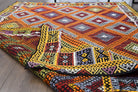 One-of-a-kind 1960s Anatolian vintage kilim rug in wool, 4'6" x 6'10"