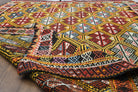 Handmade Vintage Area Kilim Rug