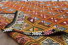 Handmade Vintage Area Kilim Rug
