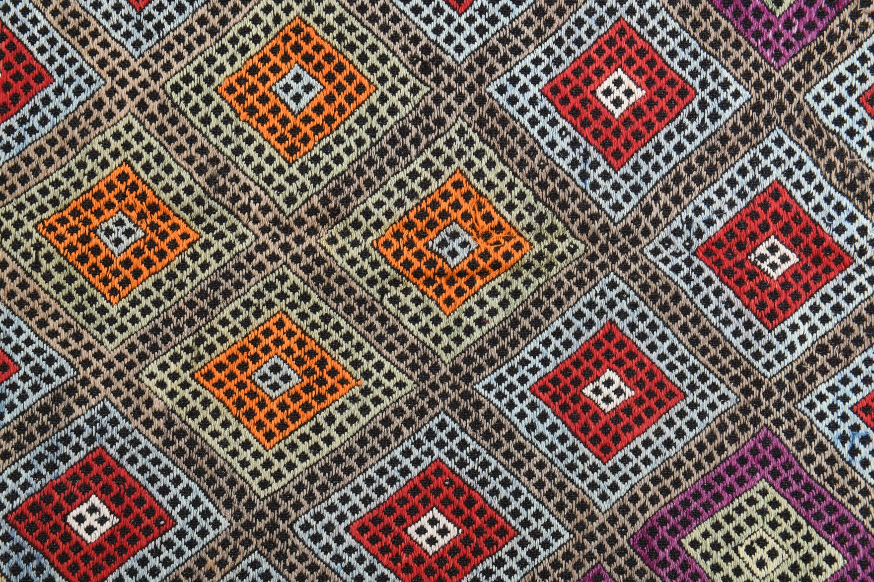 165x244 cm vintage Anatolian kilim rug – Simgeruh, flatweave, wool