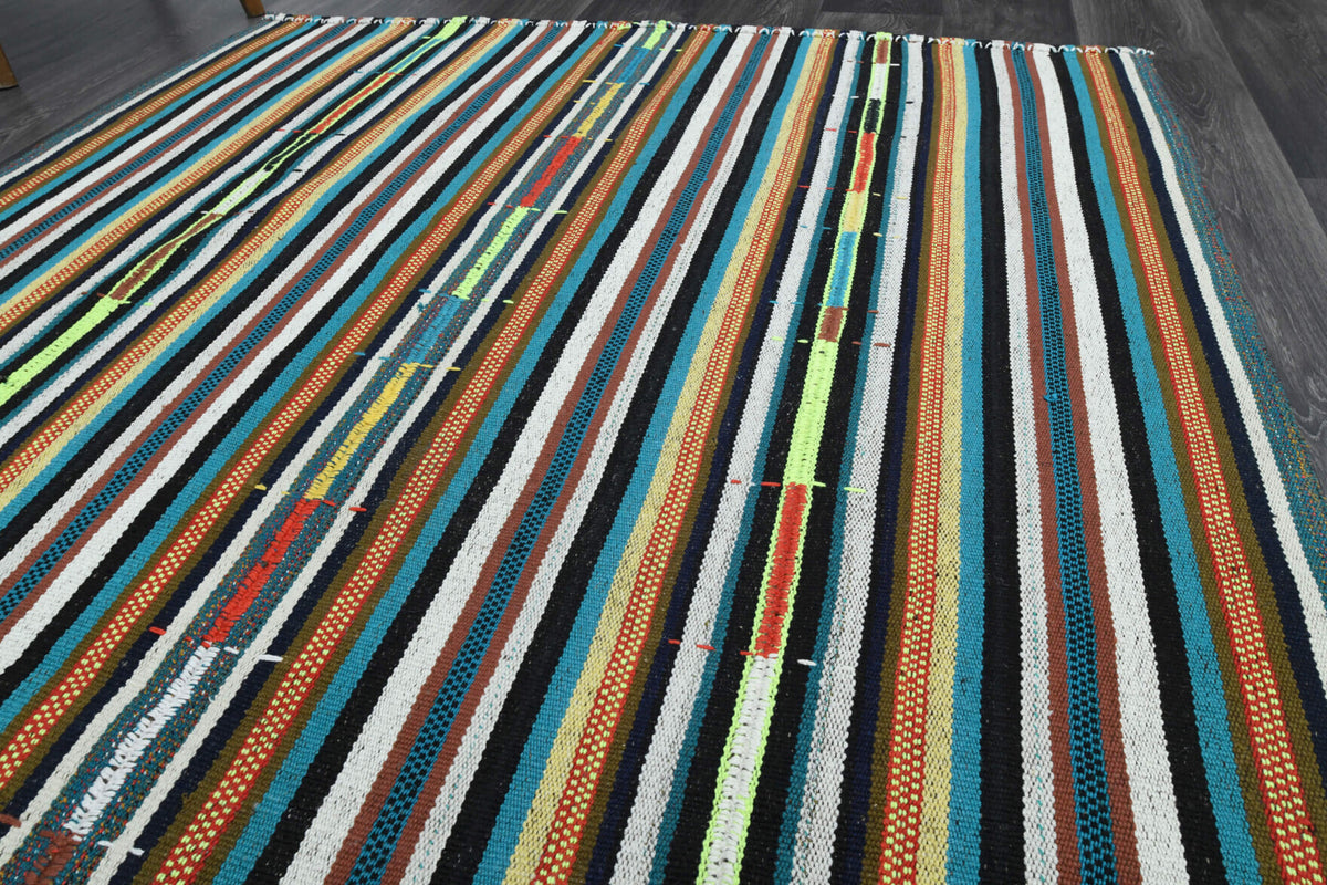 149x249 cm vintage Anatolian kilim rug – Kelebekbahar, flatweave, wool