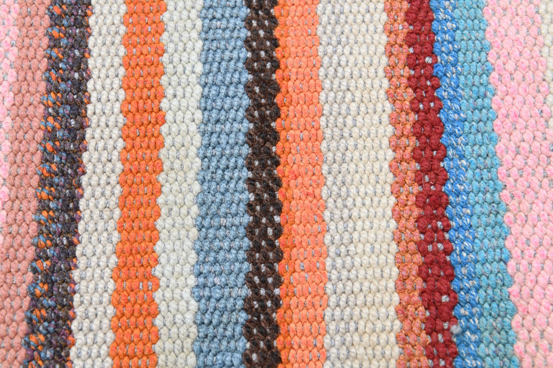 One-of-a-kind 1960s Anatolian vintage kilim rug in wool, 4'9" x 7'5"