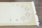 Naeanome kilim: 1960s handwoven flatweave Anatolian kilim with solid motifs