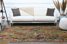 Handmade Vintage Area Kilim Rug