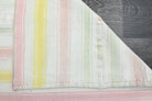 Sakaryanaz – vintage striped kilim for living room or bedroom, 4'5" x 5'11" (134x180 cm)