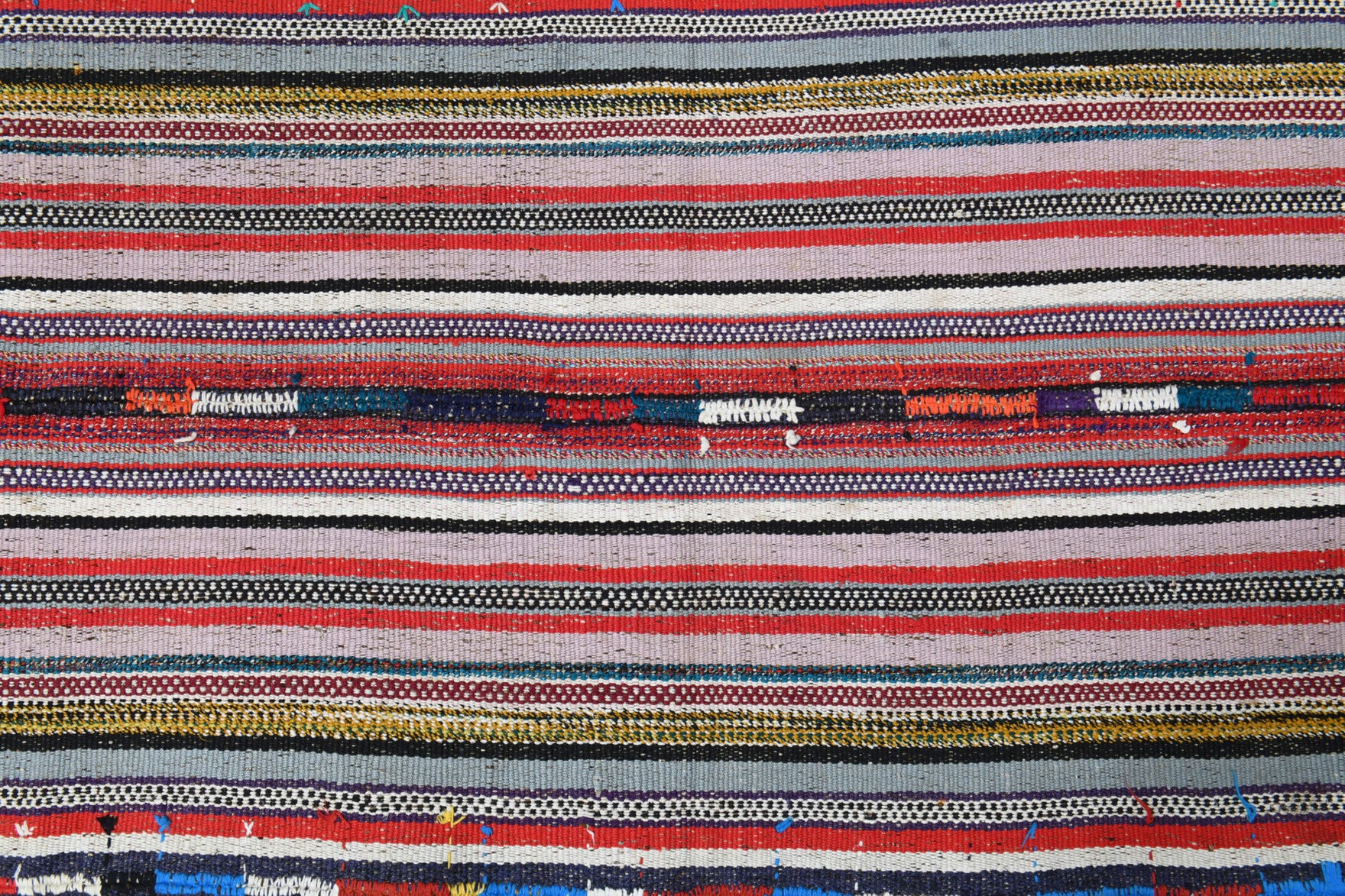 157x219 cm vintage Anatolian kilim rug – Papatyatac, flatweave, wool