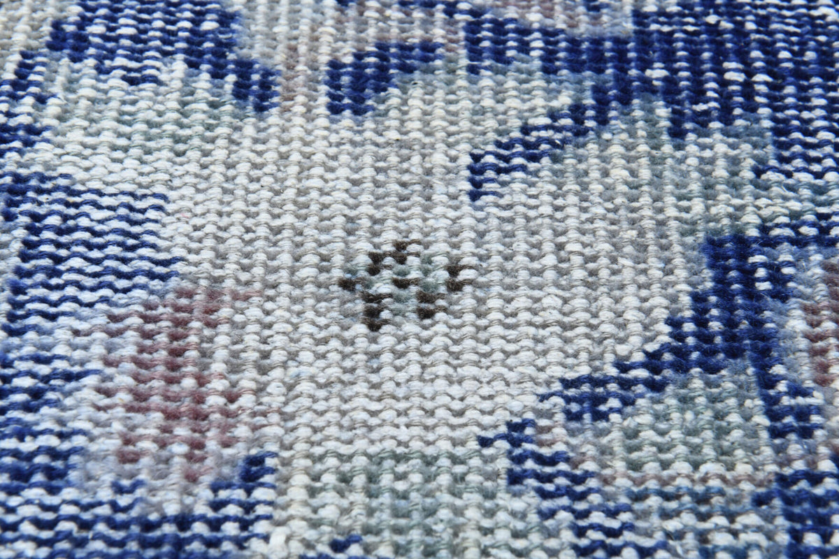 Handmade Oushak Distressed Area Rug