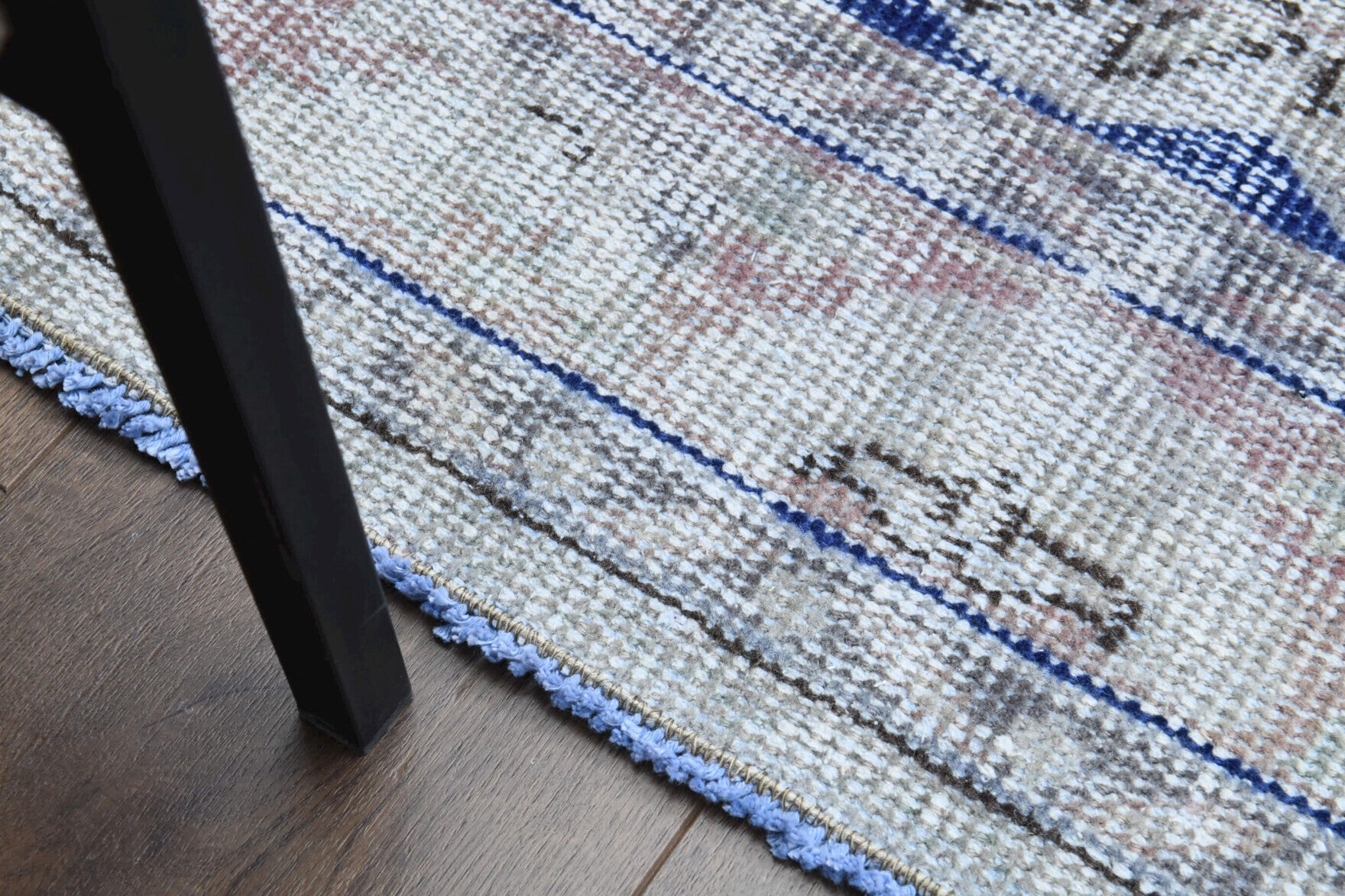 Handmade Oushak Distressed Area Rug