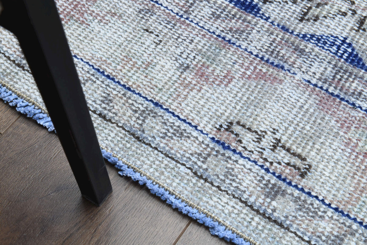 Handmade Oushak Distressed Area Rug
