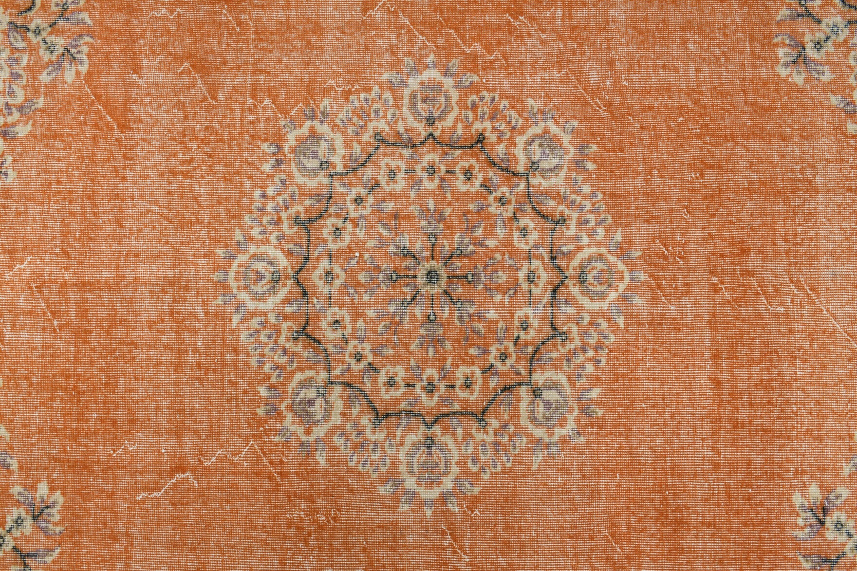 Medallion - Turkish Oushak Vintage Area Rug