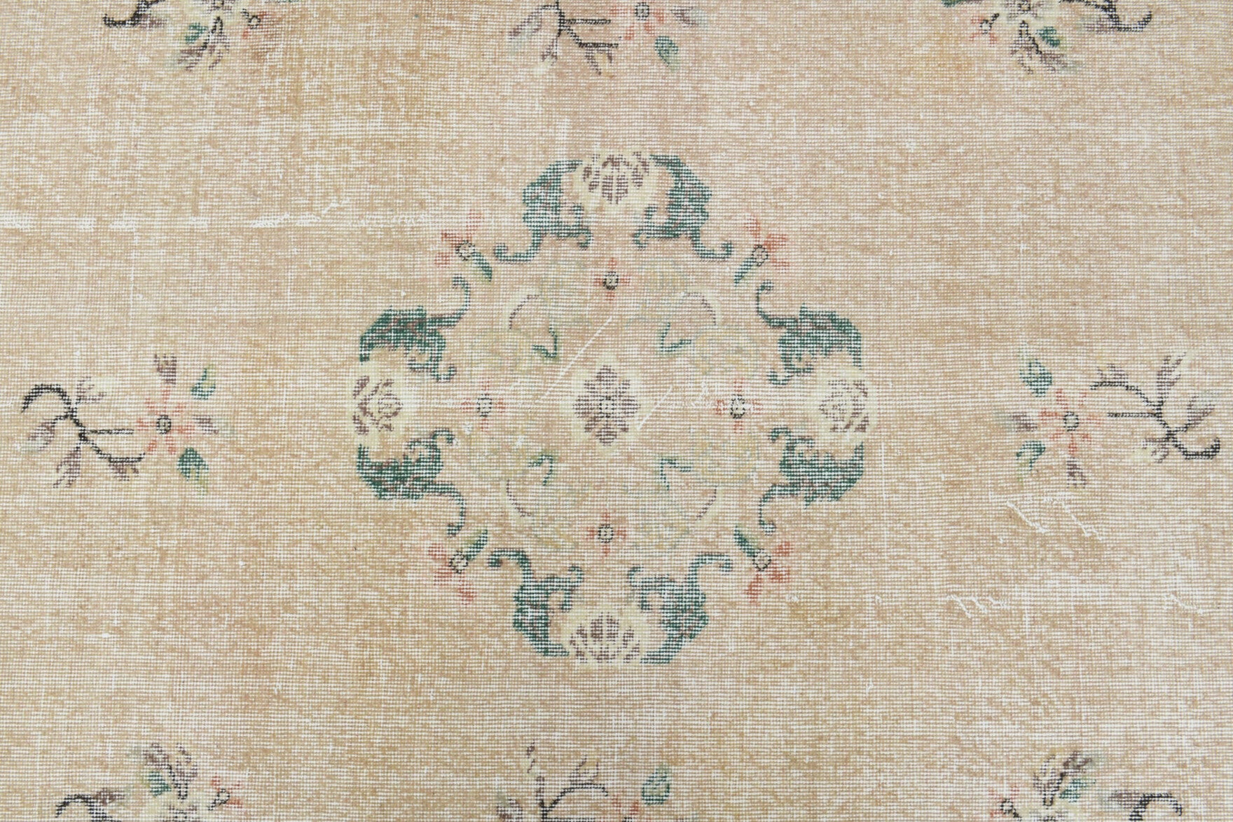 Turkish Classics - Oriental Vintage Area Oushak Rug