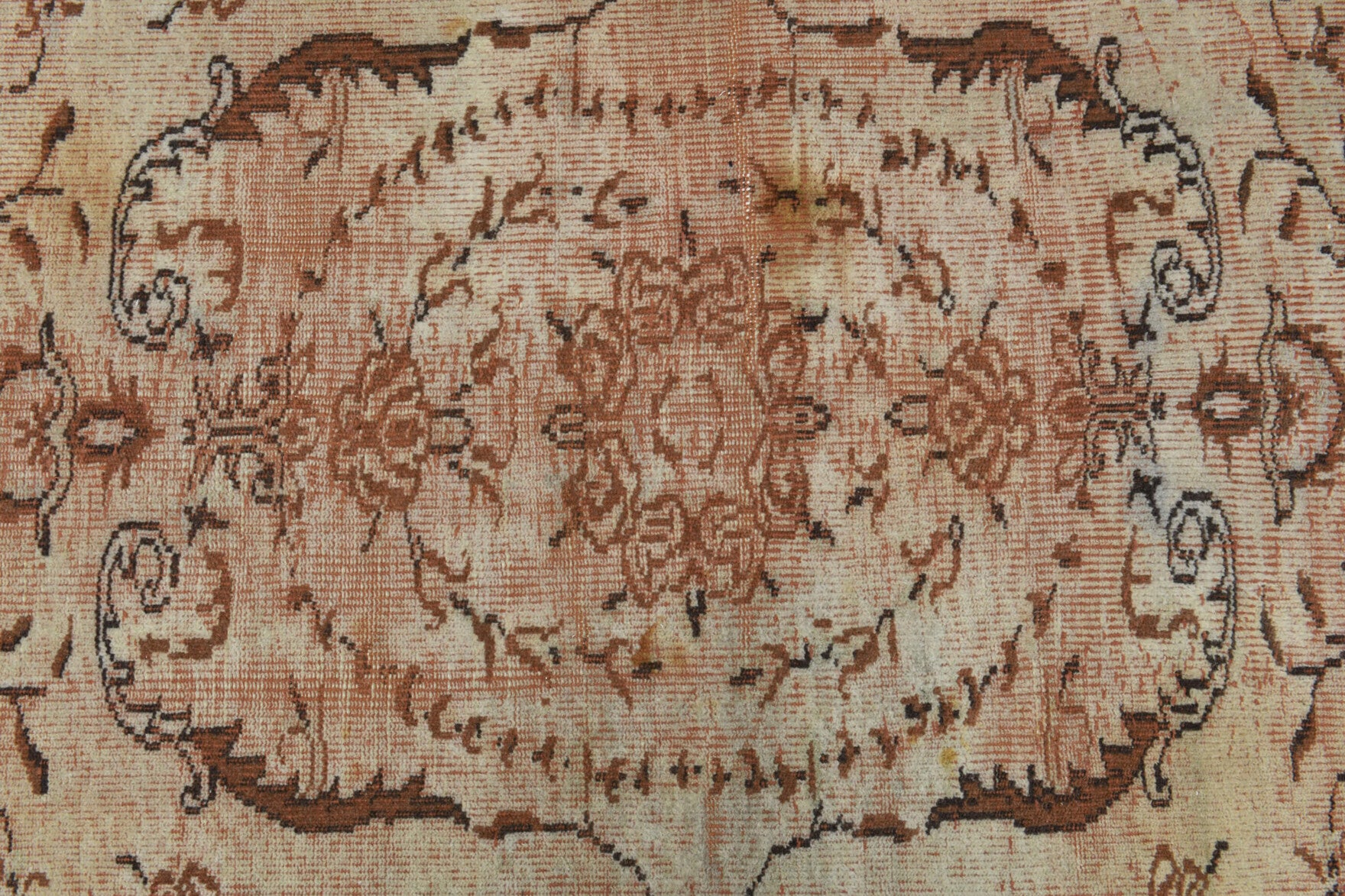 Tiger - One-of-a-kind Vintage Oushak Handmade Rug