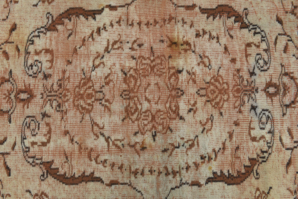 Tiger - One-of-a-kind Vintage Oushak Handmade Rug