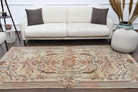 Tiger - One-of-a-kind Vintage Oushak Handmade Rug
