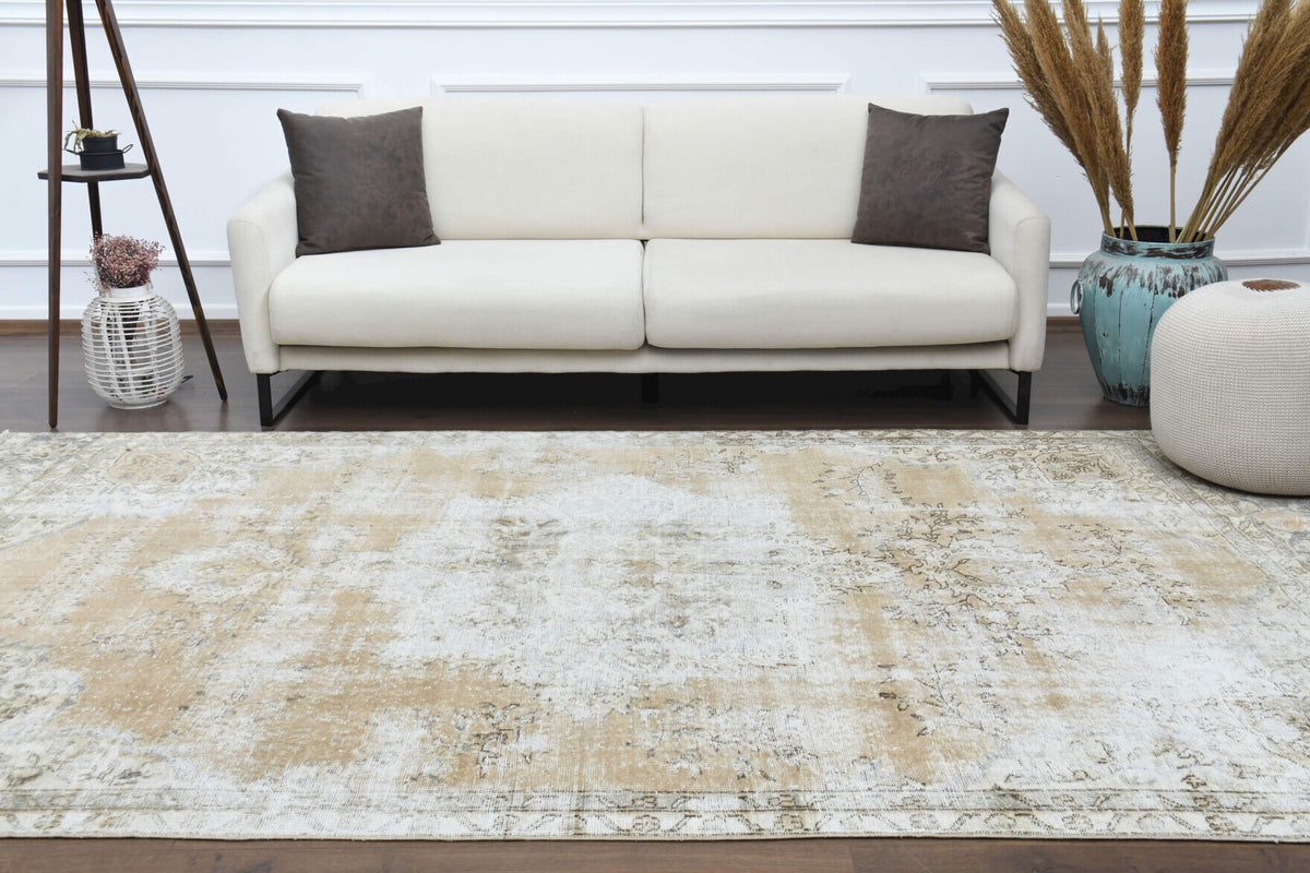Antique Genuine Oushak Area Rug