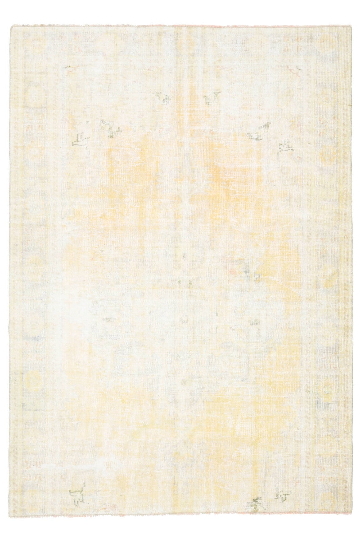 Antique Anatolian Wool Area Rug