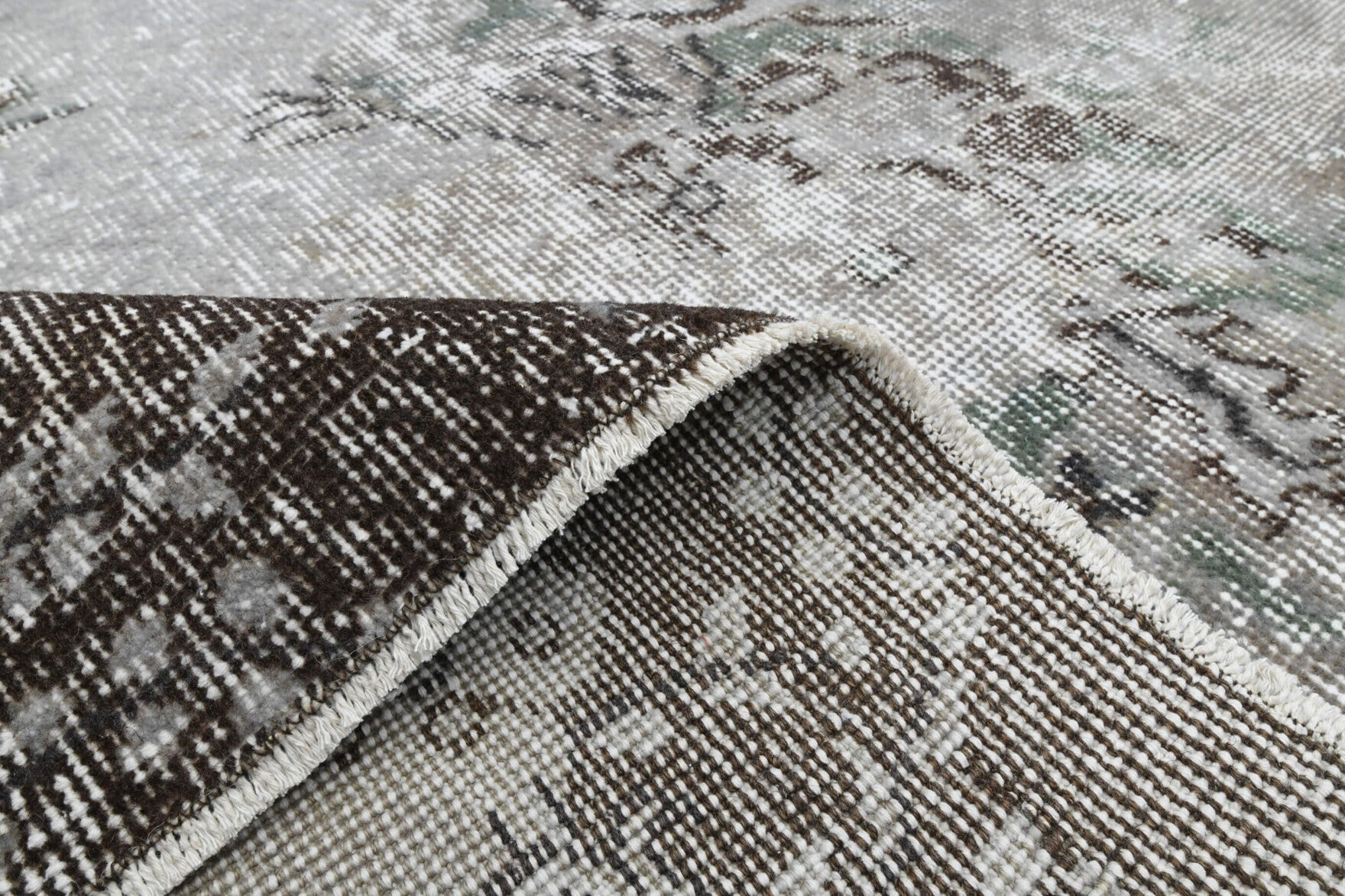 One-of-a-kind 1970s Anatolian vintage area rug in wool, 5'11" x 9'6"