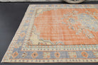 Muted Handmade Oushak Area Rug