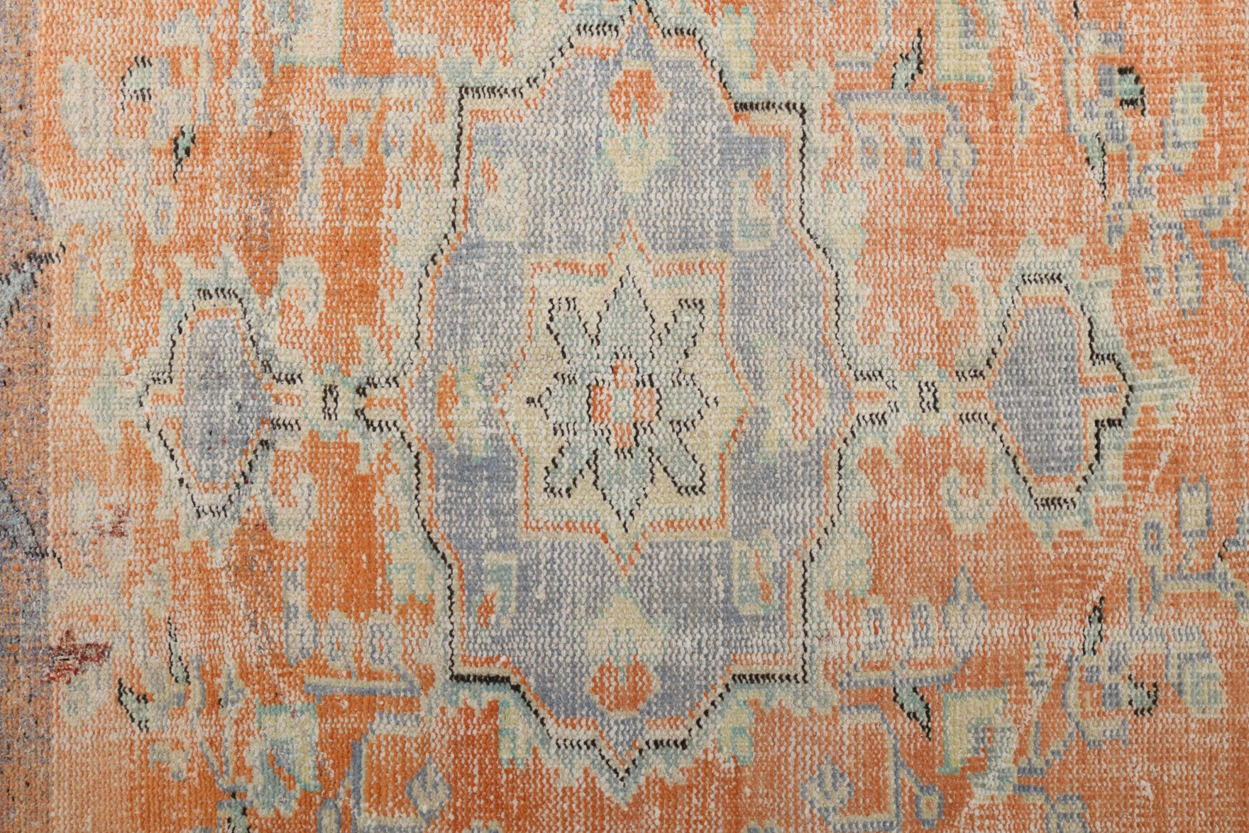 Muted Handmade Oushak Area Rug