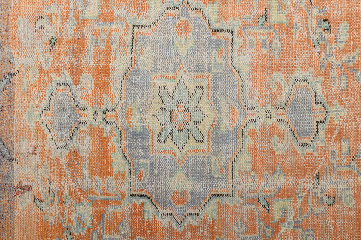 Muted Handmade Oushak Area Rug