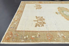 Handmade Vintage Oushak Area Rug