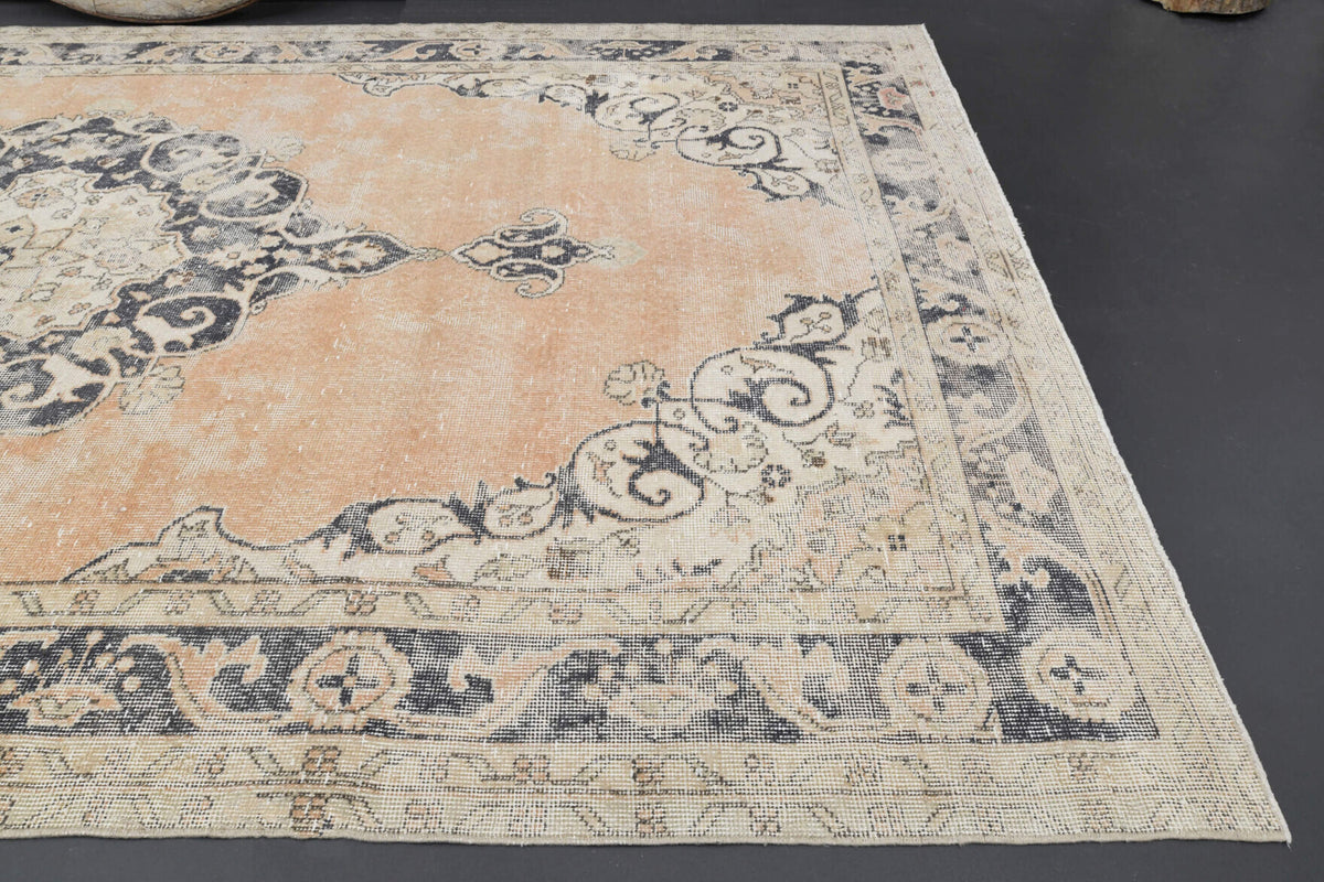 Handmade Muted Anatolian Large Area Rug