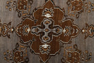 Brown Oushak Vintage Area Rug