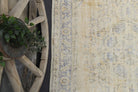 Hand-crafted Anatolian vintage rug Firatnur in wool, 1940s