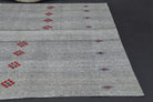213x286 cm vintage Anatolian kilim rug – Euboea, flatweave, wool