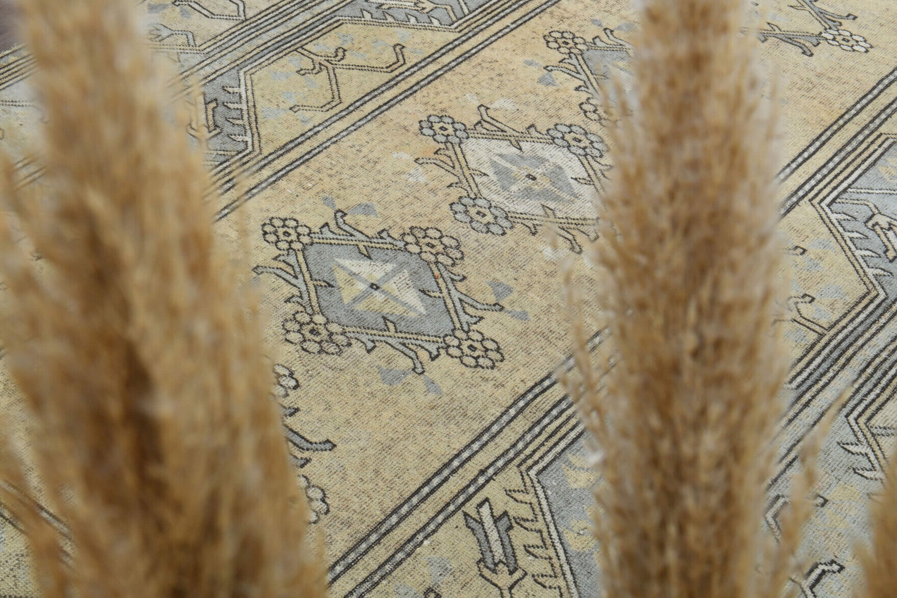 One-of-a-kind 1970s Anatolian vintage area rug in wool, 5'7" x 8'8"