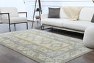 Hand-crafted Anatolian vintage rug Esentac in wool, 1970s