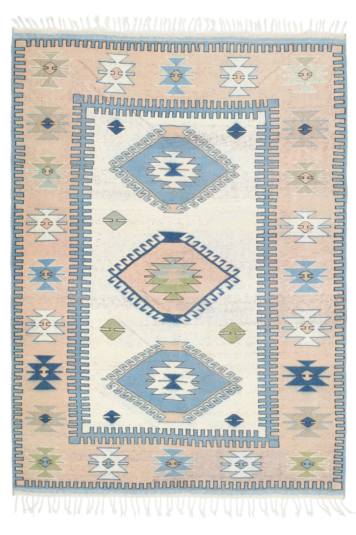Handmade Milas Vintage Area Rug