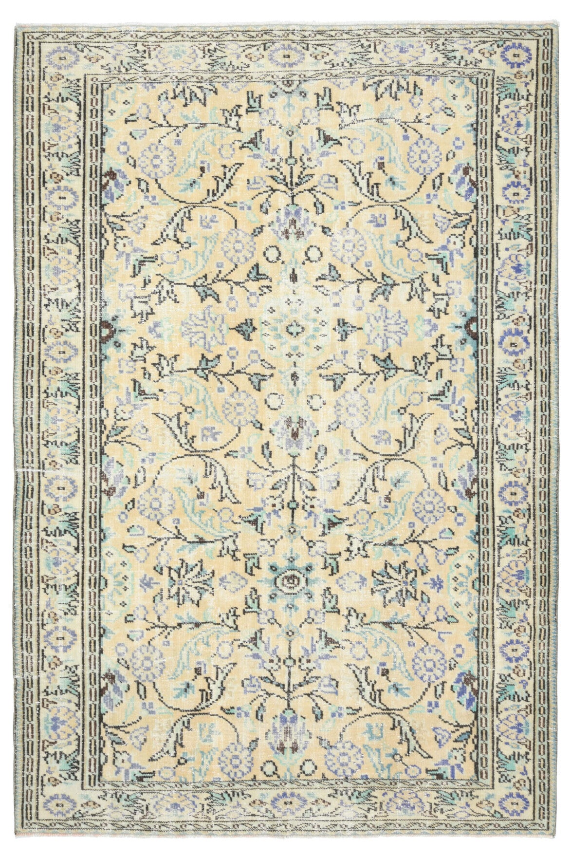 Handmade Hereke Area Rug