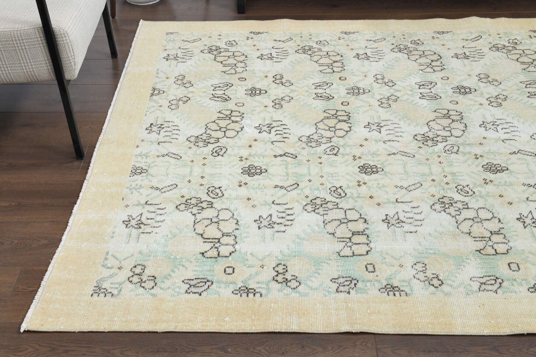 170x280 cm vintage Anatolian area rug – Elmasruh, low pile, wool