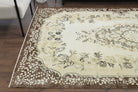 187x281 cm vintage Anatolian area rug – Elmaspare, low pile, wool