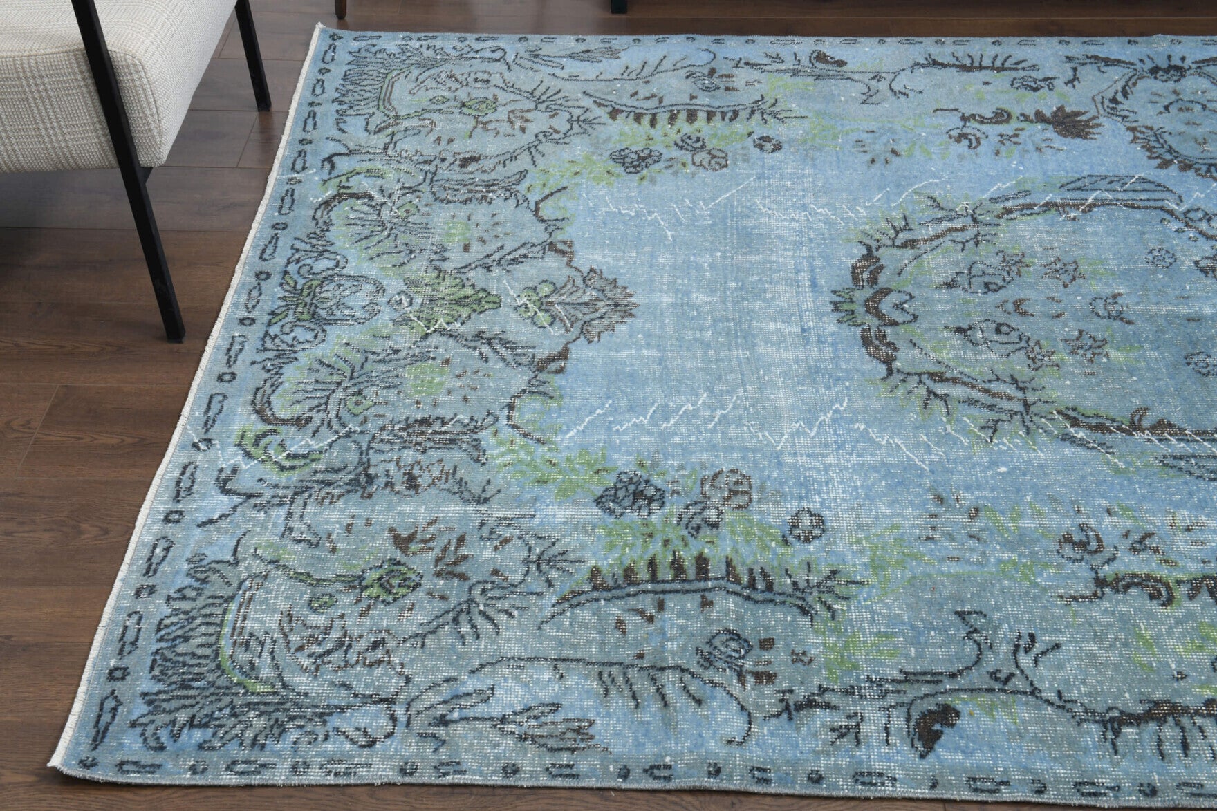 172x294 cm vintage Anatolian area rug – Elifbike, low pile, wool