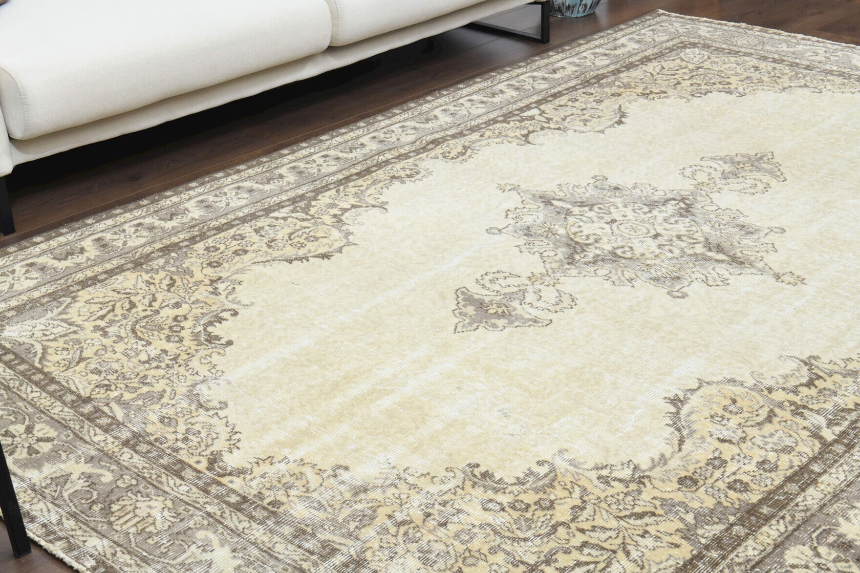 Vintage Oushak Area Rug