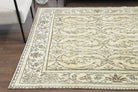 Handmade Cream Oushak Rug