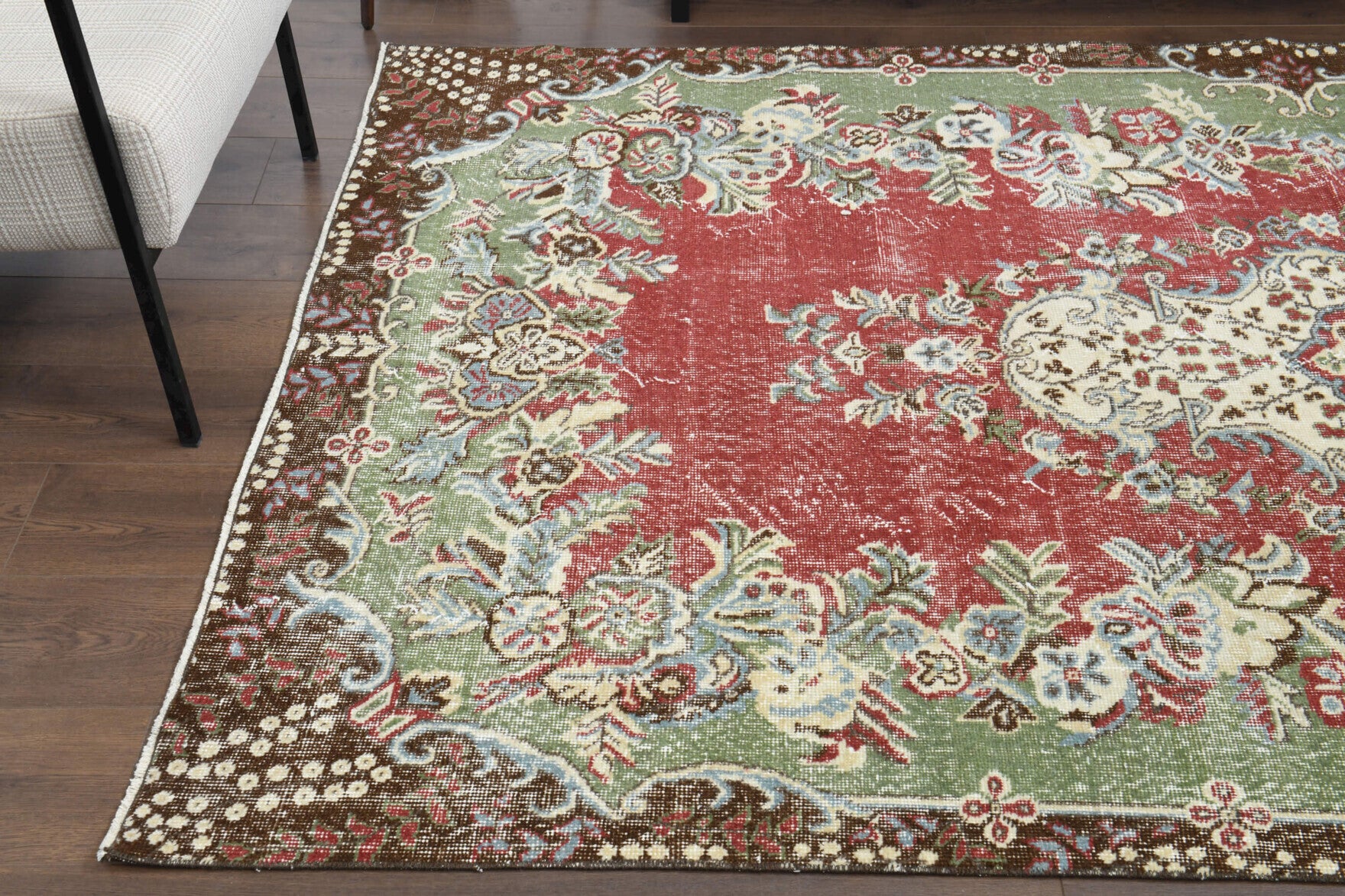 164x287 cm vintage Anatolian area rug – Ecekusa, low pile, wool