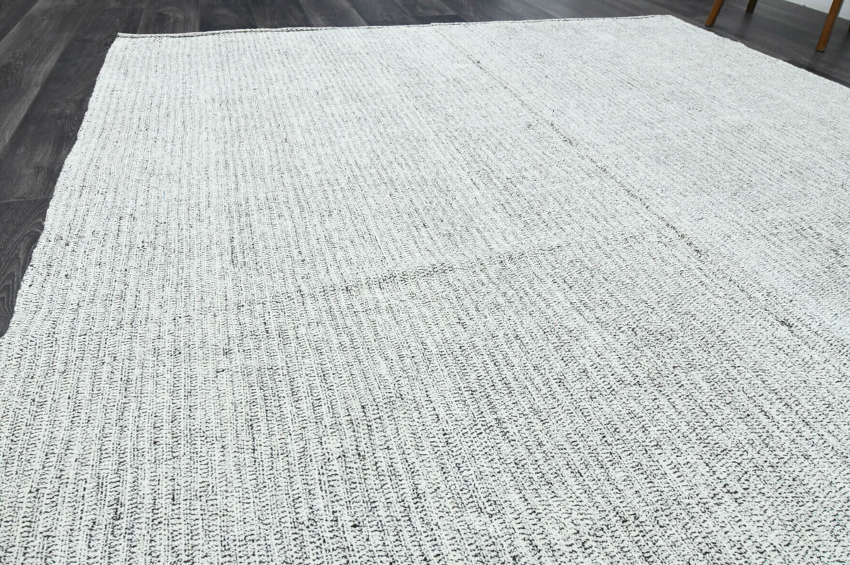 White Vintage Kilim